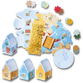 Adventskalender Weihnachtsdorf