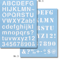 Alphabet Schablonen