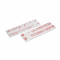 Aufgedruckte Buchstaben, Druckschrift + lateinische