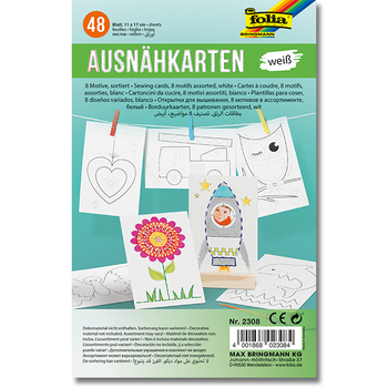 Ausnähkarten, Weiß