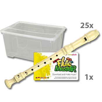 Blockflötenkiste Flute Master 1 + App
