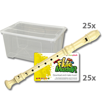 Blockflötenkiste Flute Master 2 + App