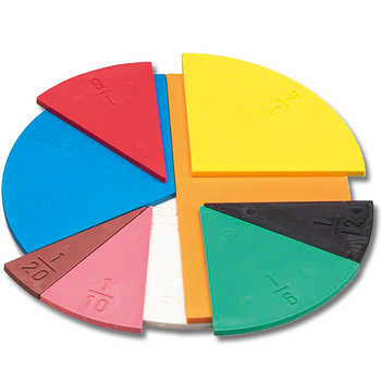 Bruchrechensatz in 10 Farben