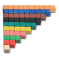 Cuisenaire-Stäbe Re-Wood