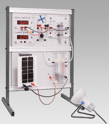 Demonstrations-Gerätesatz „heliocentris Brennstoffzelle und Solar-Wasserstoff-Technologie“