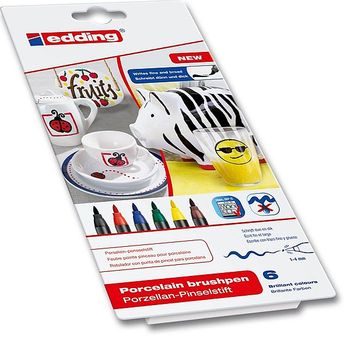 edding 4200 Porzellan-Pinselstift-Sets