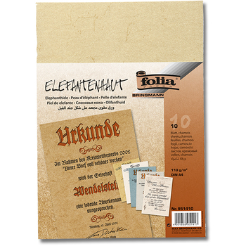 Elefantenhaut/Urkundenpapier