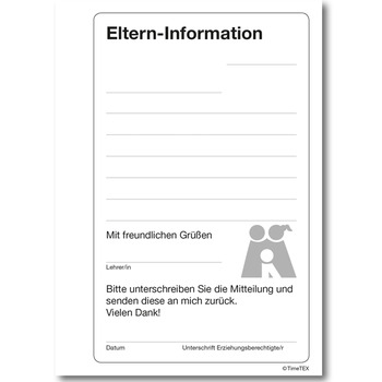 Eltern-Information A6