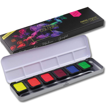 FINETEC Neonfarben 6er-Set