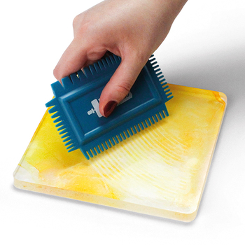 Gel Press Texturenkamm