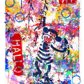 Gel Printing Trendige Druck-Bilder