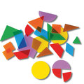 Geometrische Formen, durchsichtig