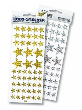 Holo-Sticker Sterne