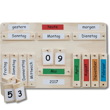 Holz-Jahreskalender