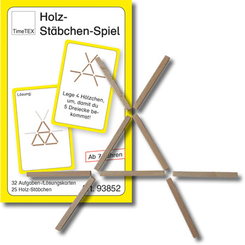 Holz-Stäbchen-Spiel