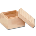 Holzbox quadratisch