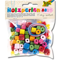 Holzperlen Rund + Eckig