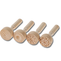 Holzstempel 4er-Set