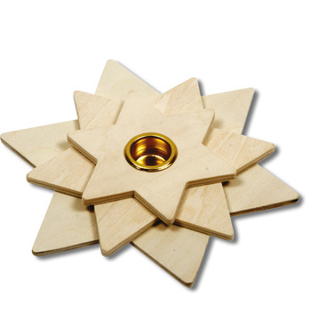 Kerzenständer Stern