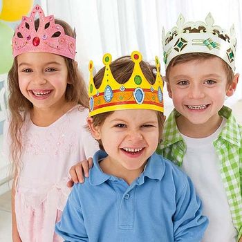 Kinderkronen, 6 Stück