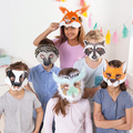 Kindermasken-Set Waldtiere