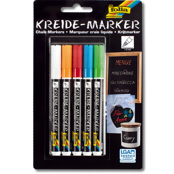 Kreidemarker 5er-Set