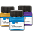 Kreul Acryl Metallicfarbe Basis-Set