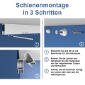 Leha-Bilderschienen-Set 3 m