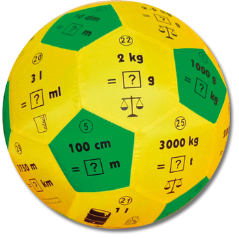 Lernspielball Maßeinheiten