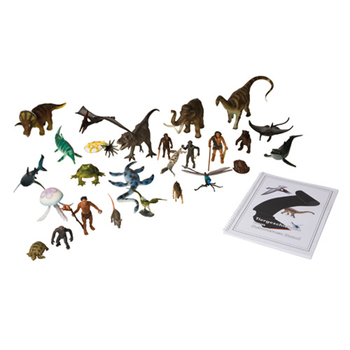 Lesebuch und Tiere zum Schwarzen Band