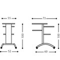MEDIUM Projektionswagen Multistage