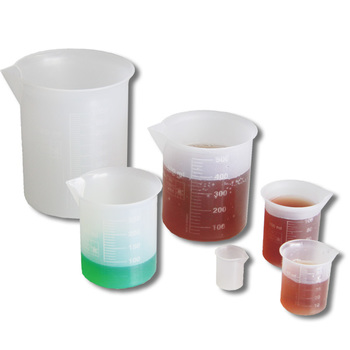 Messbechersatz transparent RE-Plastic