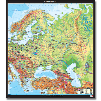 Osteuropa/Nordasien physisch, XXL