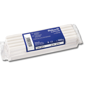 Plastilin 1 kg, Weiß