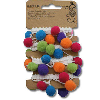 Pompon-Girlande