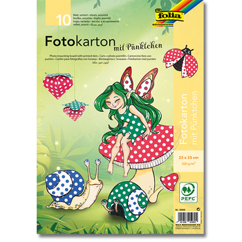 Pünktchen-Fotokarton 300 g