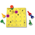 Riesensteckspiel Zahlen, Farben