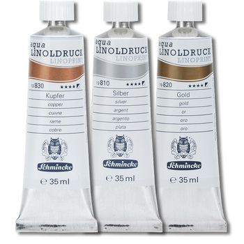 Schmincke Linoldruckfarbe Effekttöne, 35 ml