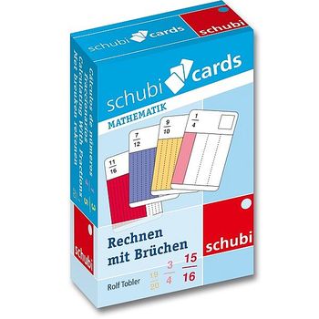 Schubicards: Rechnen mit Brüchen
