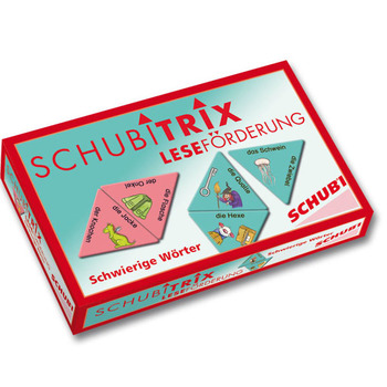Schubitrix Leseförderung: Schwierige Wörter