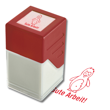 Siebdruck-Stempel Pinguin