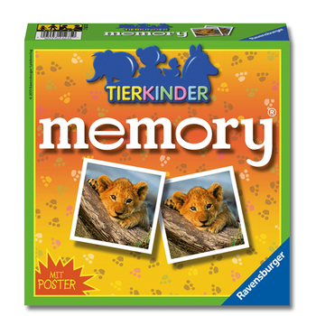 Tierkinder-Memory