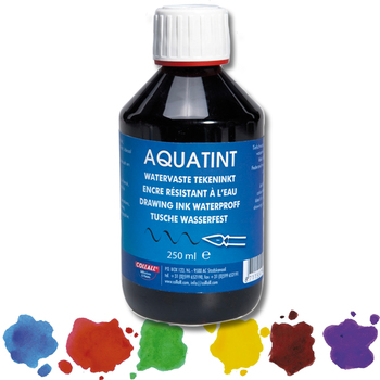 Tinte wasserfest, 250 ml, Blau *Sale*