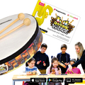 Trommel-Kiste Rhythmic Village 2 + App