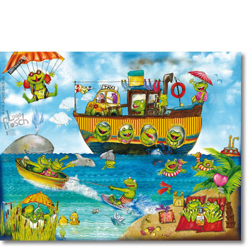 Über Wasser Puzzle