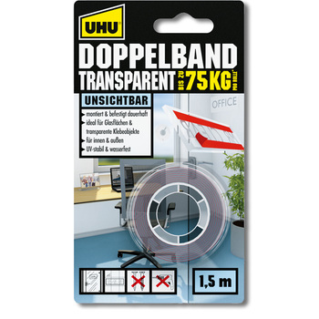 UHU Doppelband transparent