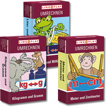 Umrechnen kg – g/m – cm/l – ml