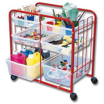 Wagen für Malutensilien