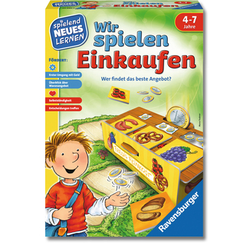 Wir spielen Einkaufen