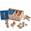 Zahlen bis 10 Sortierbox